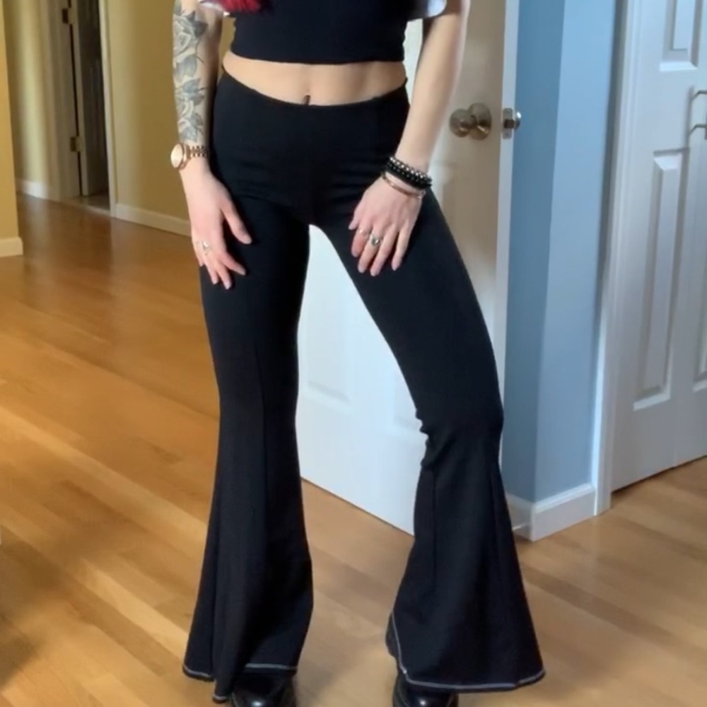 Zara Black Flare Dress Pants